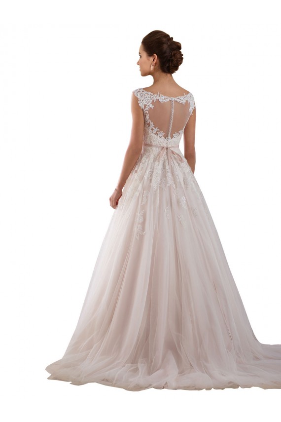 Avorio Abito da ballo Innamorato Tulle Pizzo Abiti da sposa Basso Prezzo