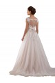 Avorio Abito da ballo Innamorato Tulle Pizzo Abiti da sposa Basso Prezzo