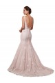 Avorio & Blush Stile sirena Scollatura a V Tulle Pizzo Abiti da sposa Basso Prezzo