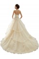Avorio & Champagne Abito da ballo Innamorato Tulle Pizzo Abiti da sposa Basso Prezzo