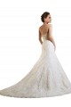 Avorio & Champagne Linea A Innamorato Pizzo Abiti da sposa Basso Prezzo
