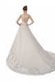 Avorio & Champagne Linea A Innamorato Tulle Pizzo Abiti da sposa Basso Prezzo