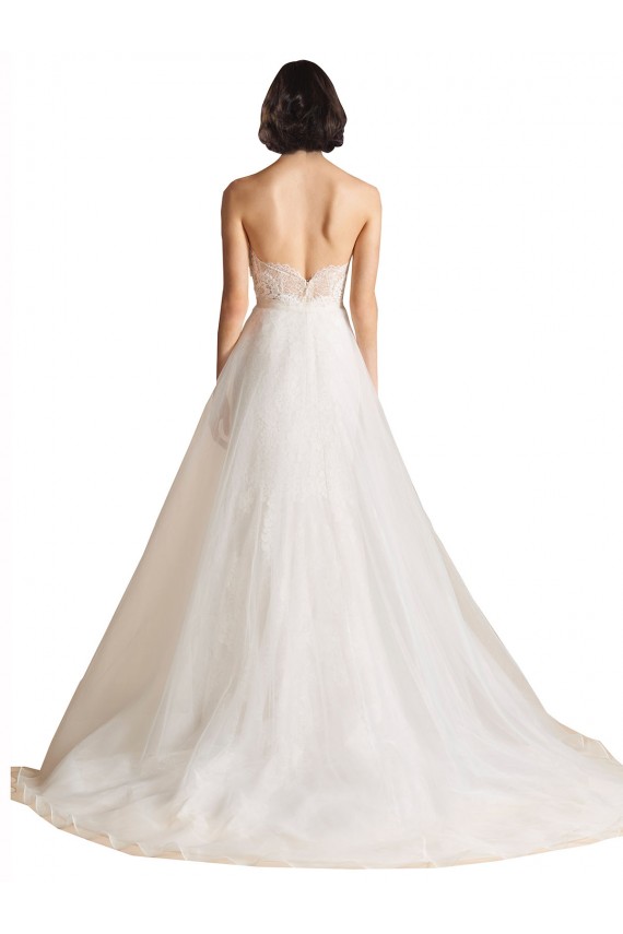 Avorio Linea A Innamorato Sweep treno Tulle Abiti da sposa Basso Prezzo