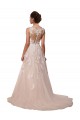 Avorio Linea A Innamorato Tulle Pizzo Abiti da sposa Basso Prezzo