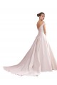 Avorio Linea A Raso Abiti da sposa Basso Prezzo