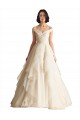 Avorio Linea A Tulle Abiti da sposa Basso Prezzo
