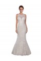 Avorio Stile sirena Alto Collo Pizzo Abiti da sposa Basso Prezzo