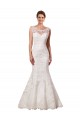 Avorio Stile sirena Innamorato Pizzo Abiti da sposa Basso Prezzo