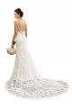 Avorio Stile sirena Innamorato Pizzo Abiti da sposa Basso Prezzo