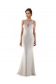 Avorio Stile sirena Innamorato Sweep treno Pizzo Crespo Elastico Abiti da sposa Basso Prezzo