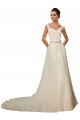 Avorio Stile sirena Innamorato Tulle Pizzo Abiti da sposa Basso Prezzo
