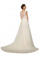Avorio Stile sirena Innamorato Tulle Pizzo Abiti da sposa Basso Prezzo