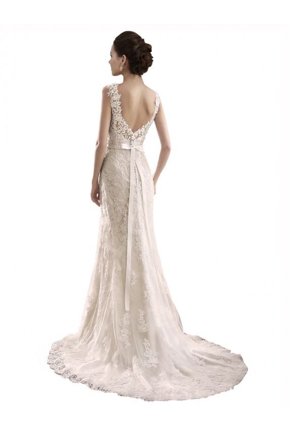 Avorio Stile sirena Innamorato Tulle Pizzo Abiti da sposa Basso Prezzo