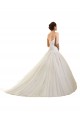 Bianco Abito da ballo Innamorato Tulle Pizzo Abiti da sposa Basso Prezzo
