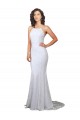 Bianco Stile sirena Alto Collo Sweep treno Pizzo Abiti da sposa Basso Prezzo