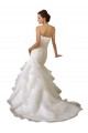 Bianco Stile sirena Innamorato Tulle Abiti da sposa Basso Prezzo
