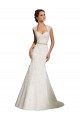 Bianco Stile sirena Innamorato Tulle Pizzo Abiti da sposa Basso Prezzo