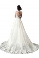 Bianco Stile sirena Innamorato Tulle Pizzo Abiti da sposa Basso Prezzo
