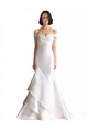 Bianco Stile sirena Raso Spiaggia Abiti da sposa Basso Prezzo