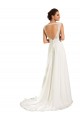 Bianco Tubino Innamorato Chiffona Pizzo Abiti da sposa Basso Prezzo