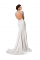Bianco Tubino Innamorato Chiffona Pizzo Abiti da sposa Basso Prezzo