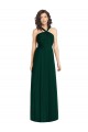 Evergreen Linea A Capestro Chiffona Lunga Abiti da damigella donore Basso Prezzo