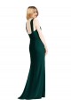 Evergreen Tromba Capestro Chiffona Lunga Abiti da damigella donore Basso Prezzo