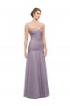 Heather Stile sirena Innamorato Tulle Lunga Abiti da damigella donore Basso Prezzo