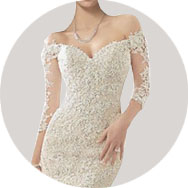 Avorio Abiti da sposa Basso Prezzo