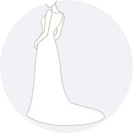 Coda a strascico cappella Abiti da sposa Basso Prezzo