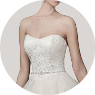 Senza spalline Abiti da sposa Basso Prezzo